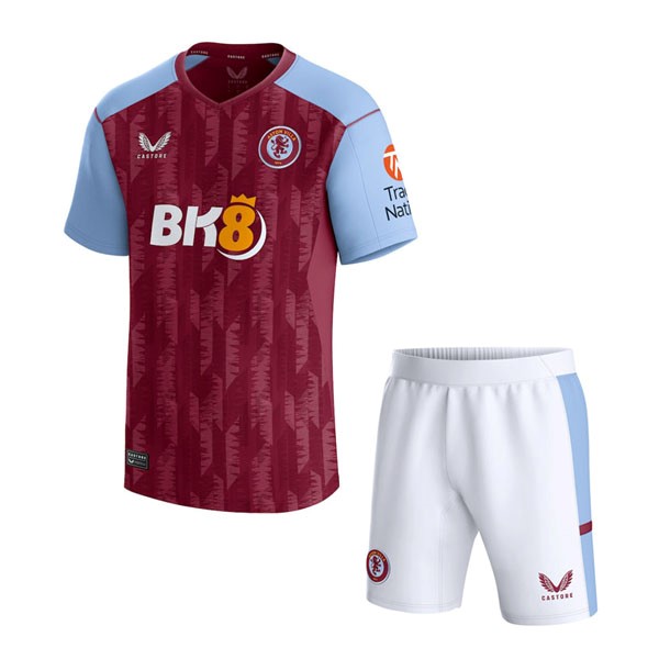 Camiseta Aston Villa 1ª Niño 2023-2024